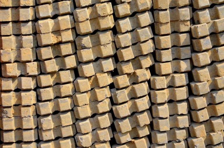 Building Materials Bricks Stack