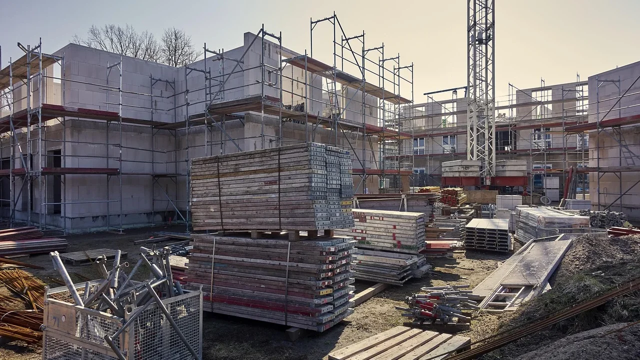 Building Materials Construction Site