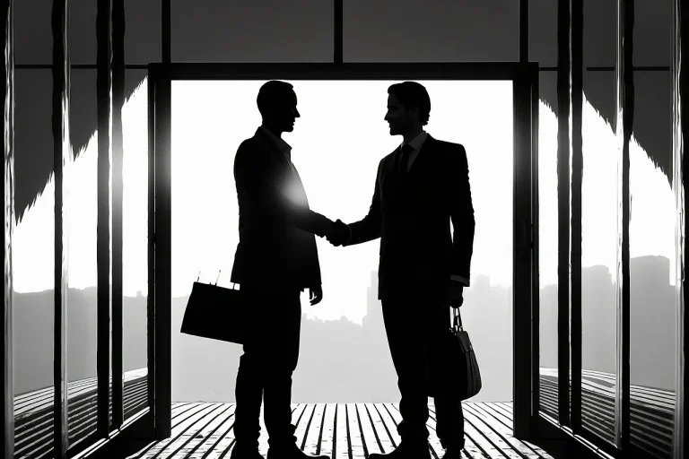 Business Meeting Handshake