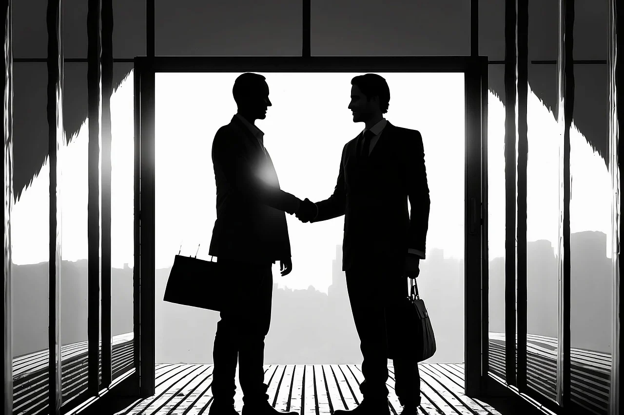 Business Meeting Handshake