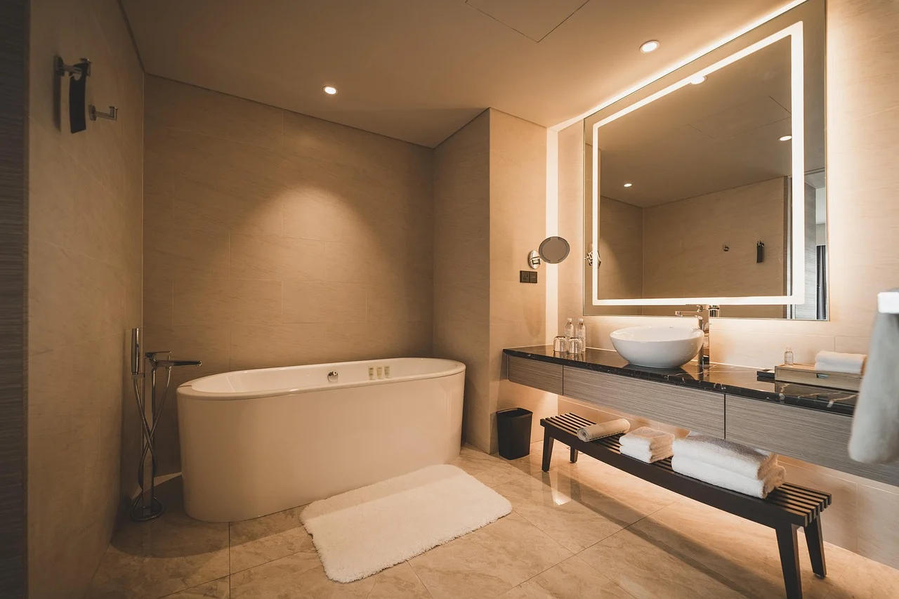 Ceramic Tiles Bathroom Sink