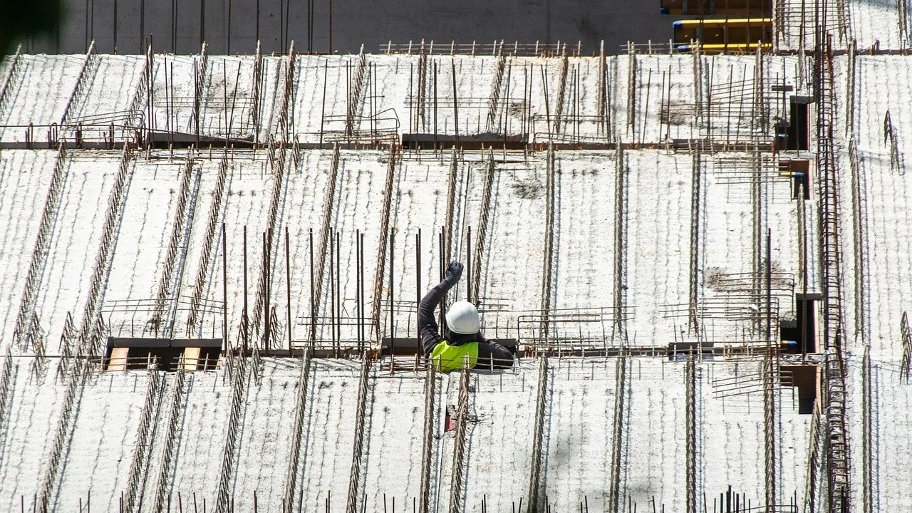Construction Process Design Meeting Building Site