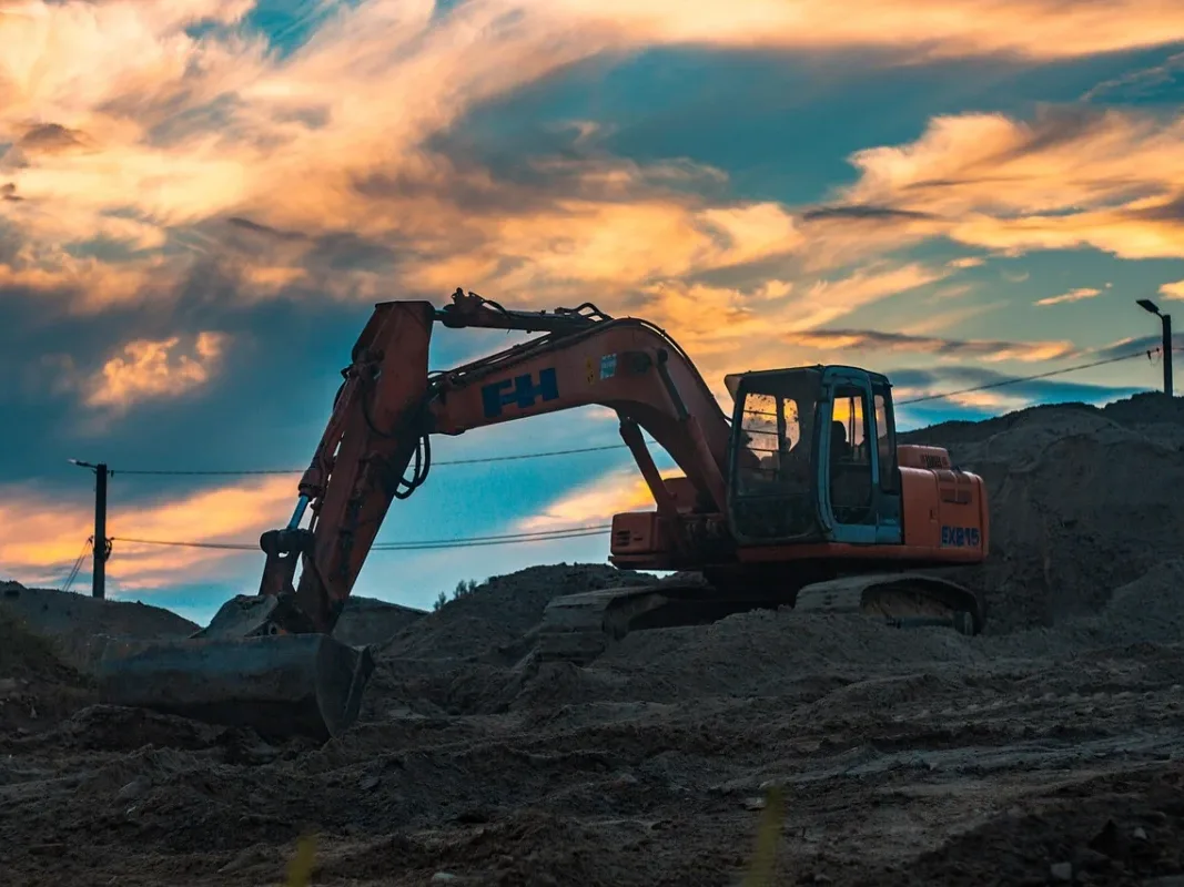 Construction Site Digging Ground