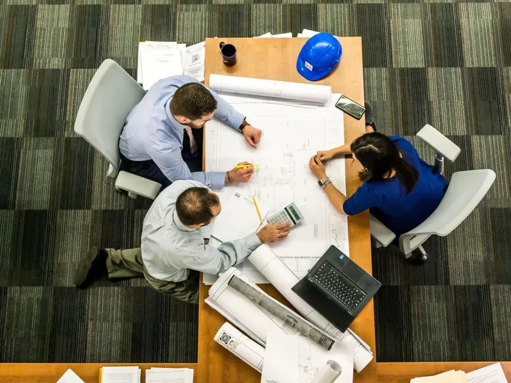 Construction Team Architect Meeting