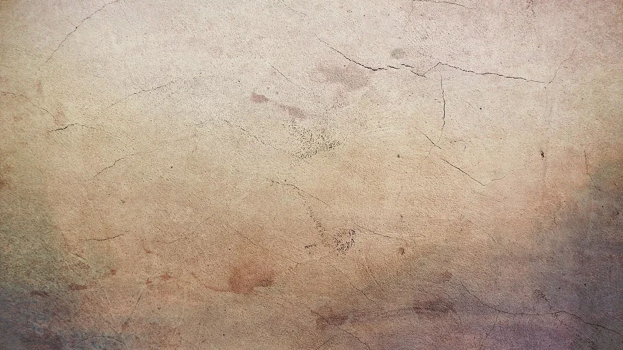 Cracked Ceiling Water Stain