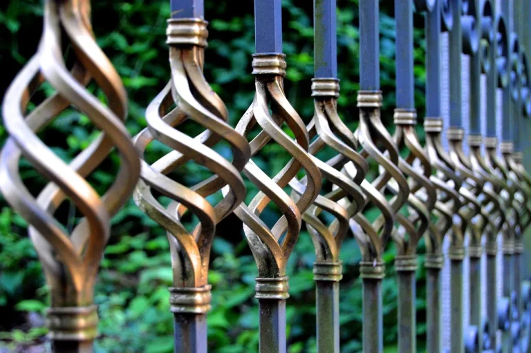 Decorative Iron Floral Pattern