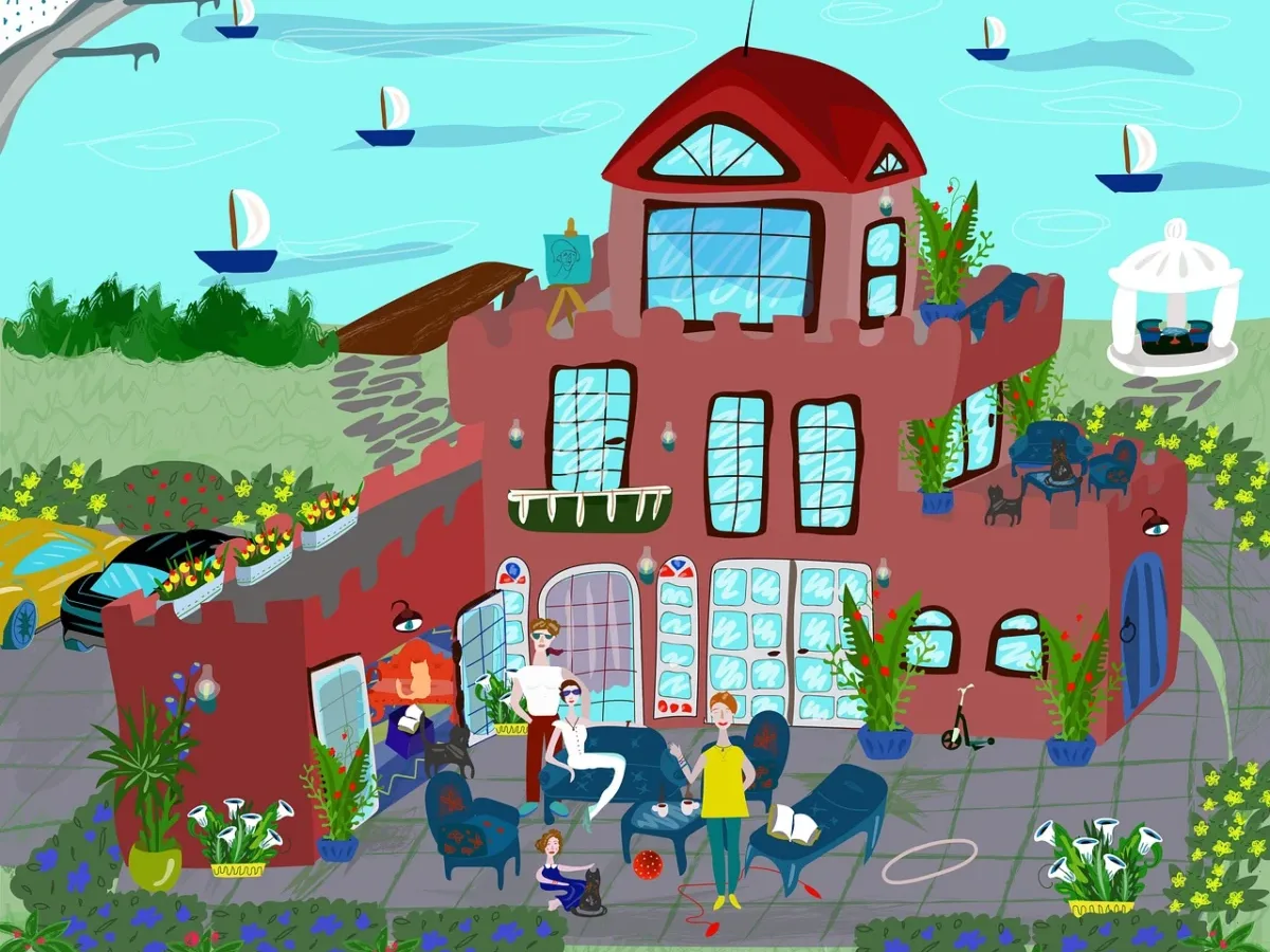 Dream Home Happy Family