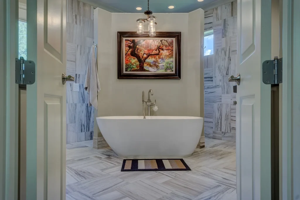 Floor Tiles Interior Painting