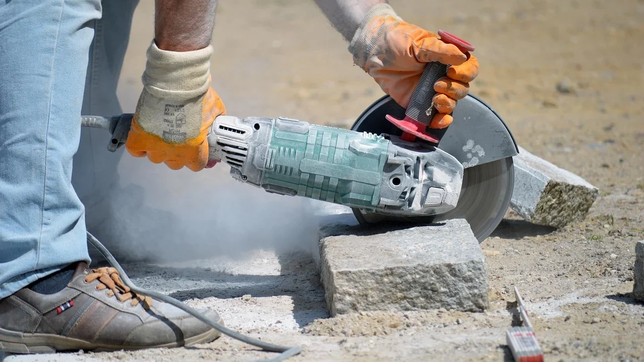 Granite Installation Construction Worker