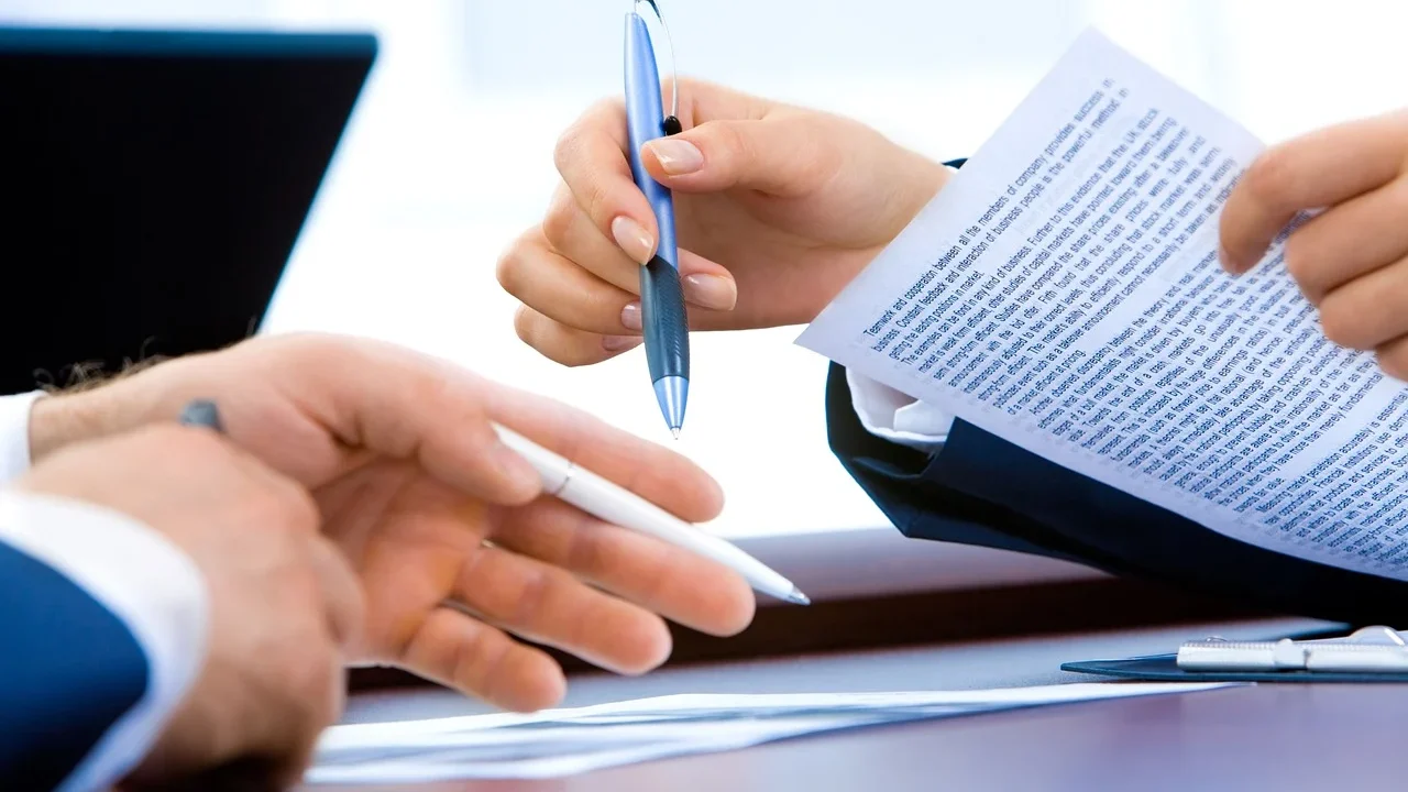 Handshake Contract Signing Legal Document