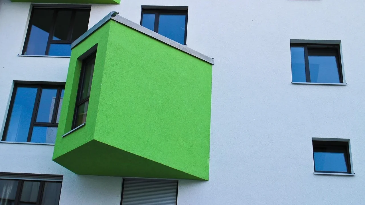 House Facade Green Building