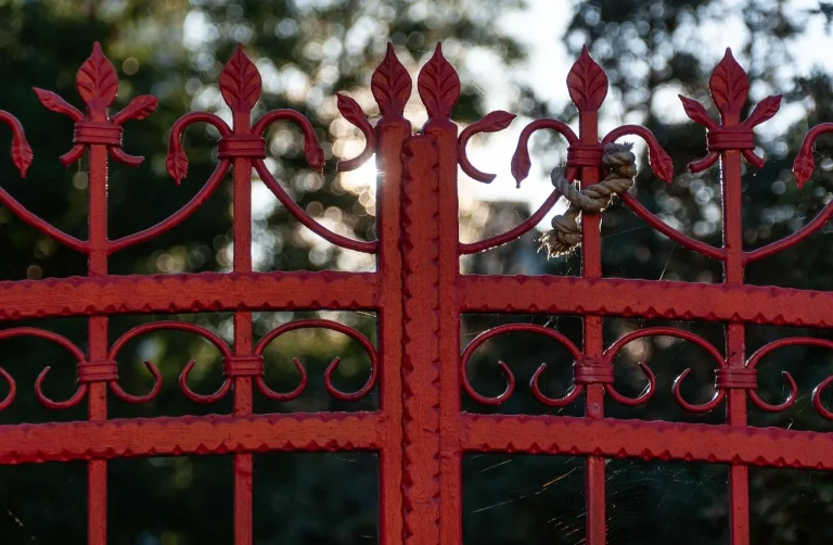 House Fence Security Gate