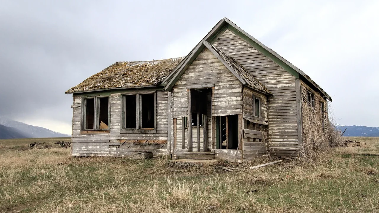 Old House Broken Building