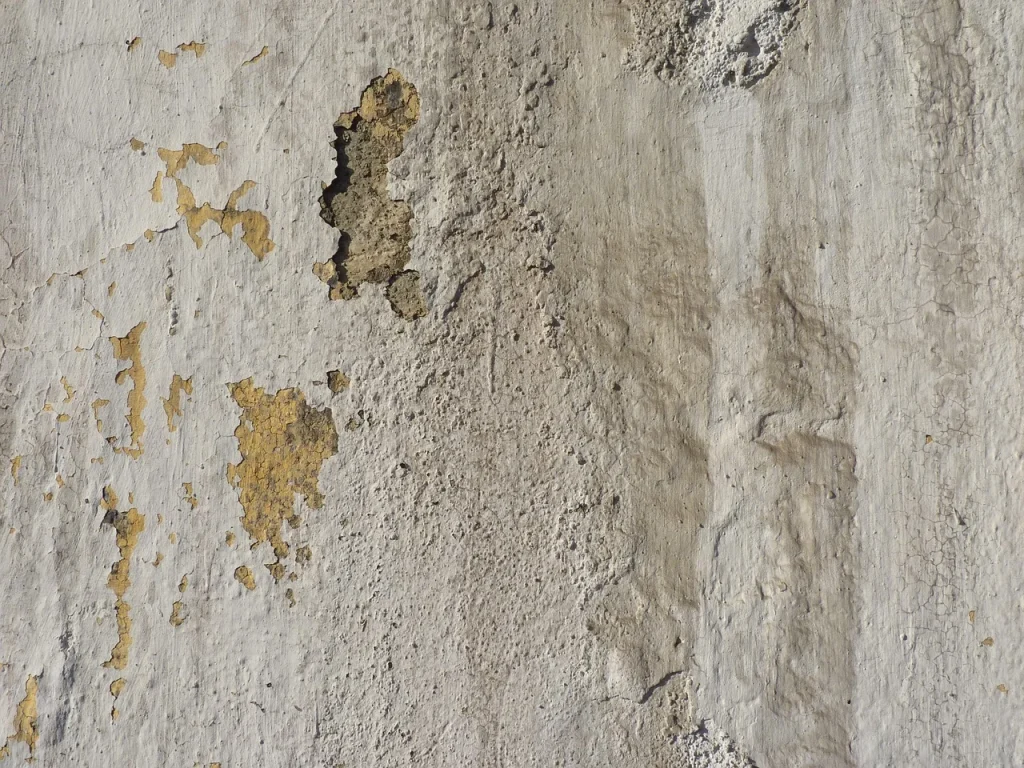 Stressed Person Broken Wall