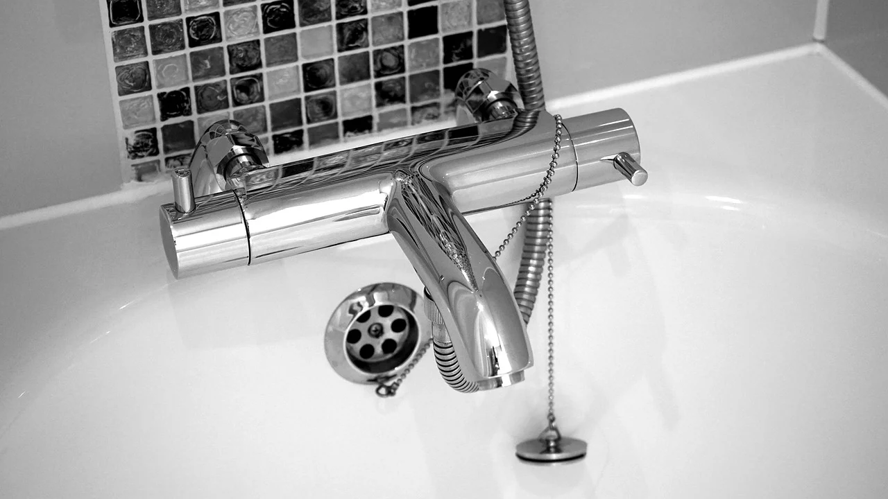 Bathroom Tiles Plumbing Pipes