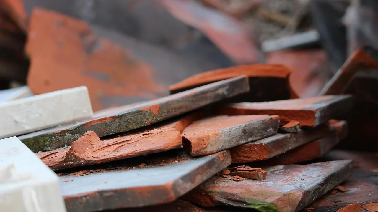 Building Materials Roof Tiles Paint Brick Wood