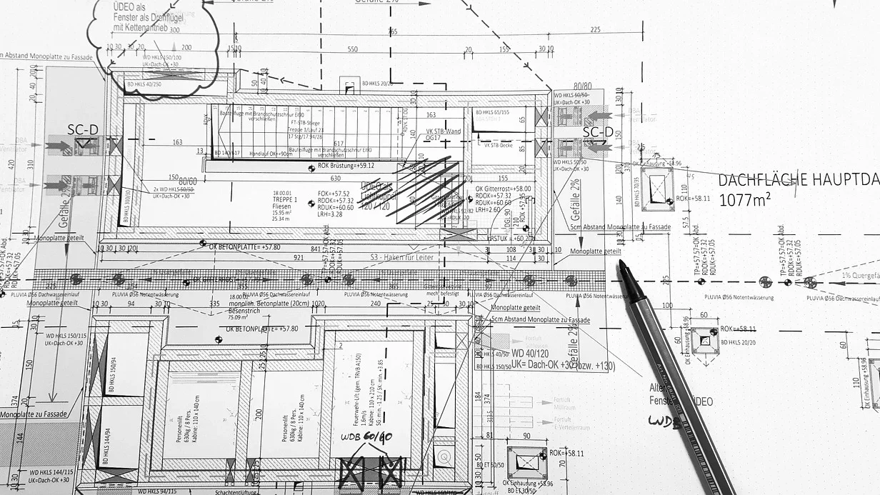 Construction Planning Blueprint Project Manager