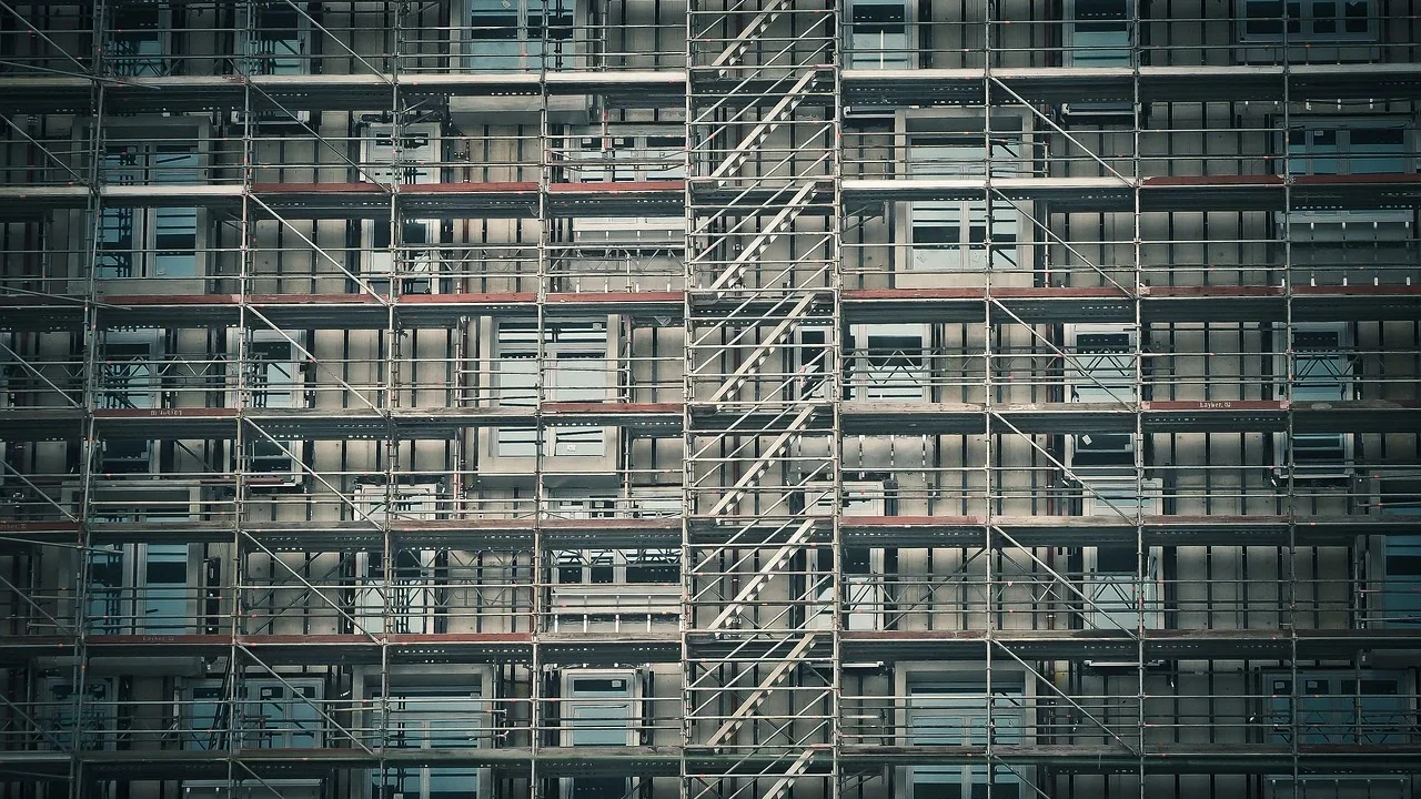 Construction Site Building Facade