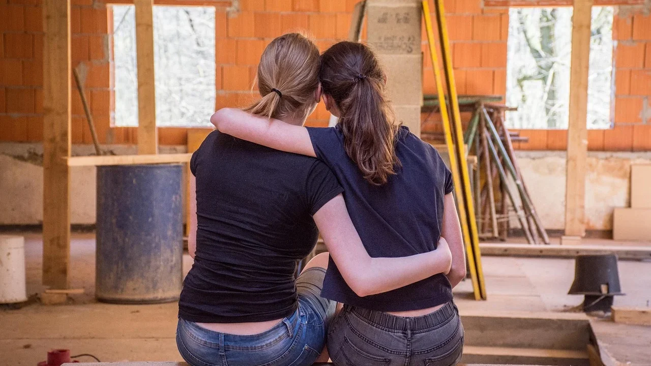 Construction Site Project Management Handshake