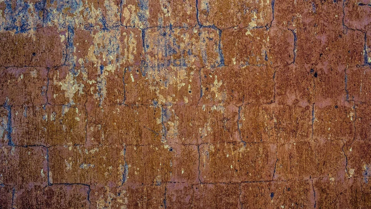 Damaged House Crack Wall Old House