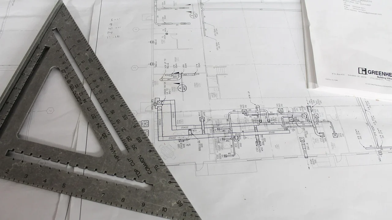 House Blueprint Construction Plan