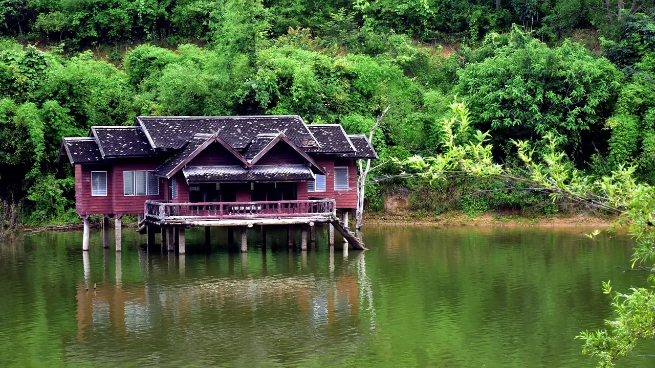 House Facade Tropical Home