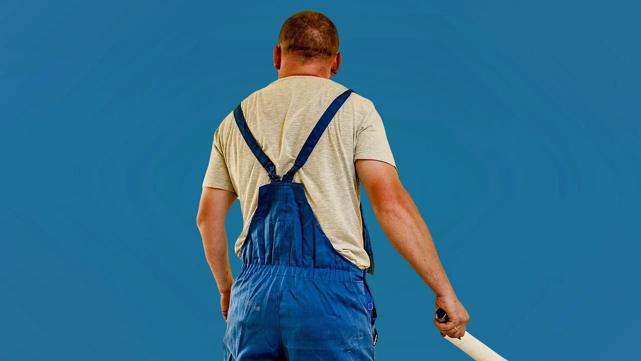 House Renovation Thinking Man