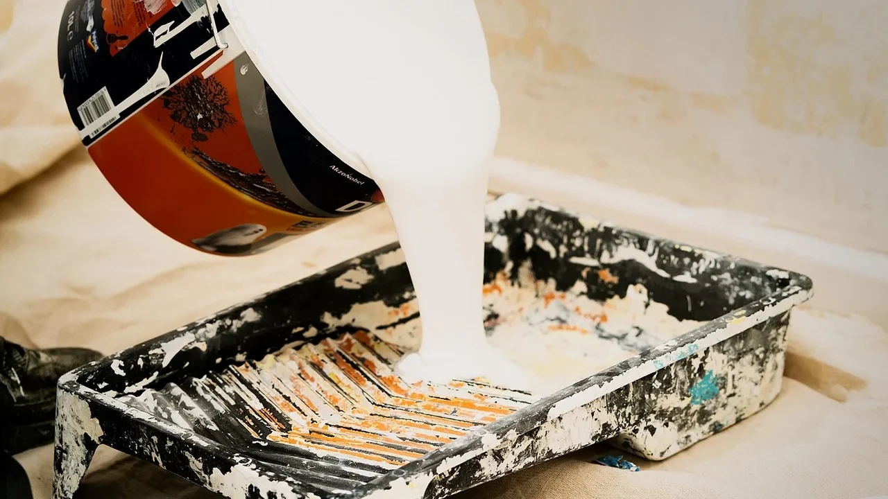 Paint Buckets Tropical House