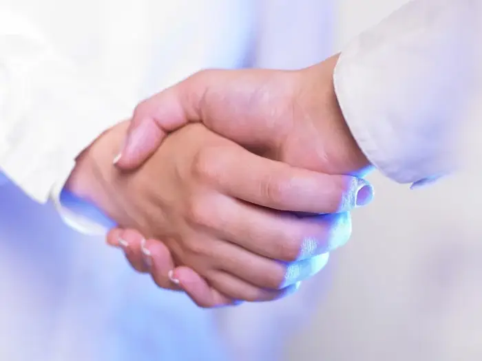 Client Meeting Contract Signing Professional Handshake