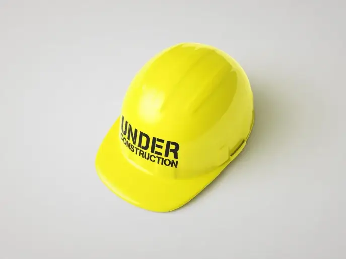 Construction Blueprint Safety Helmet