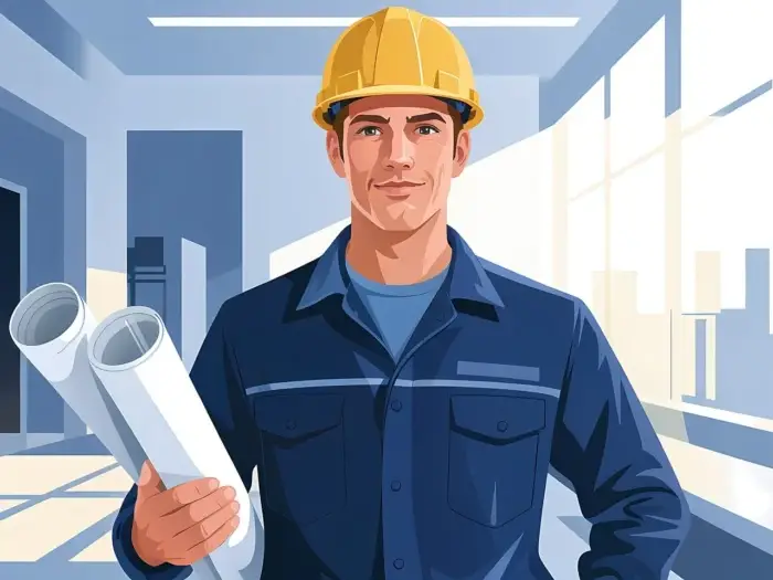 Construction Process Planning Blueprint