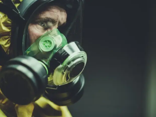 Construction Site Dome Installation Safety Gear