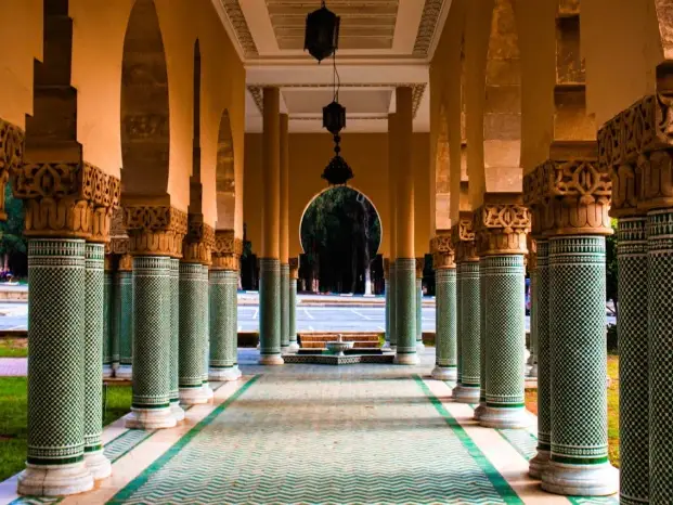 Mosque Design Architectural Drawing