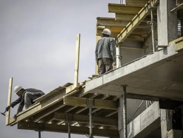Construction Worker GRC Installation