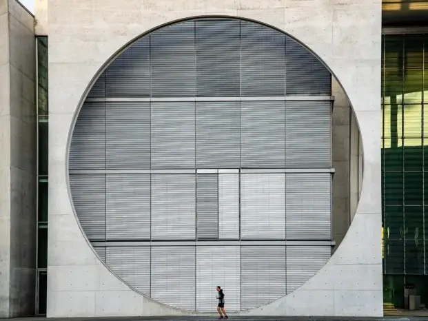 Modern House Facade GRC Design